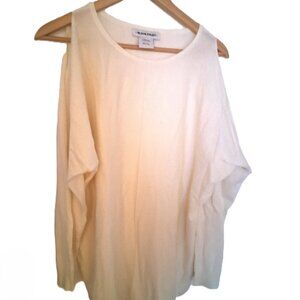 Shoulder Cut Out Lite Knit L/S Sweater